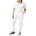 Dickies Women's Short Sleeve Flex Coverall, White, Large