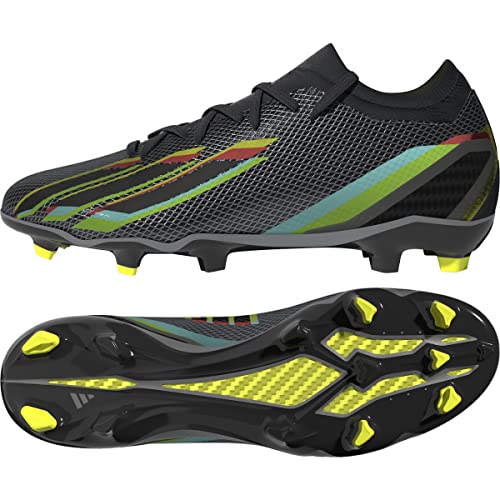 adidas unisex-adult Men's X Speedportal.3 Fg Soccer Shoes, Silver, 5.5