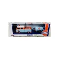 DDA Collectibles 1:24 Scale Volkswagen Service Pickup Truck with Plastic Oil Tank Gulf Oil Diecast Model Car by Motormax