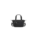 Kipling Art Solid Mini Handbag, Cotton Indigo, Black Noir, Medium