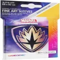 Gamegenic Marvel Champions The Card Game Official Guardians of The Galaxy Logo Fine Art Sleeves Pack of 50 Art Sleeves + 1 Clear Sleeve Card Holder for TCG & LCGs Made by Fantasy Flight Games