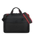 Delsey Parvis Plus 1 Compartment Laptop Protection Satchel Backpack, 15.6" Size, Black