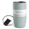 Simple Modern Travel Coffee Mug Tumbler with Flip Lid | Reusable Insulated Stainless Steel Cold Brew Iced Coffee Cup Thermos | Gifts for Women Men Him Her | Voyager Collection | 20oz | Sea Glass Sage