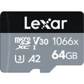 Lexar Professional 1066x microSDHC/SDXC SDMI Card, 64 GB Capacity
