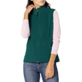 Amazon Essentials Women's Classic-Fit Sleeveless Polar Soft Fleece Vest (Available in Plus Size), Pine, Large