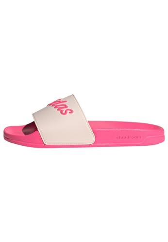 adidas Sportswear Adilette Shower Slides,Wonder Quartz/Lucid Pink/Lucid Pink, 7
