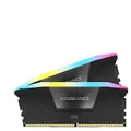 CORSAIR Vengeance RGB DDR5 RAM 64GB (4x16GB) 6000MHz CL36 Intel XMP iCUE Compatible Computer Memory - Black (CMH64GX5M4B6000C36)
