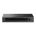 Mercusys 8-Port 10/100/1,000 Mbps Desktop Switch, Steel housing, Plug & Play, Green Ethernet Technology, Auto MDI/MDX Supported (MS108GS)