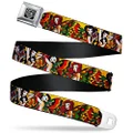 Buckle-Down Seatbelt Buckle Belt, Tattoo Johnny Butterfly Girl, Youth, 20 to 36 Inches Length, 1.0 Inch Wide