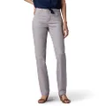 Lee Women’s Instantly Slims Classic Relaxed Fit Monroe Straight Leg Jean, Palisade, 12 Short