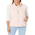 Amazon Essentials Women's Lightweight Water-Resistant Packable Puffer Vest, Light Pink, Large