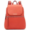 Calvin Klein Elaine Bubble Lamb Novelty Key Item Flap Backpack, Spicy Orange, One Size, Reyna Novelty Key Item Flap Backpack