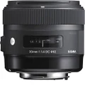 Sigma 4301954 30mm f/1.4 DC HSM Art Lens for Canon, Black