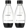 sodastream 1748220010 Source Carbonating Bottles (Twin Pack).5 L, Black