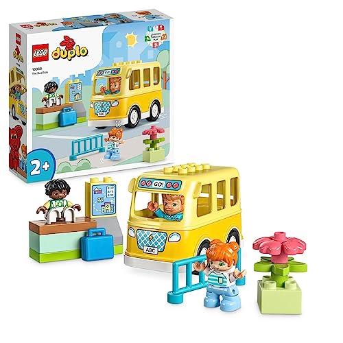 LEGO® DUPLO® The Bus Ride 10988 Building Toy Set for Toddlers Aged 2+
