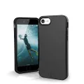 URBAN ARMOR GEAR UAG Designed for iPhone SE 2020 Case Biodegradable Outback [Black] 100% Biodegradable 100% Compostable Mindful Eco-Friendly Slim Protective Cover