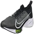 Nike Men's Air Zoom Tempo Next% FK Trail Runners Sneakers Shoes, Black/White/Volt, Size US 14