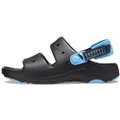 Crocs Unisex Adult Classic All-Terrain Flip Flops Clog Sandal, Blue, Size M11 US