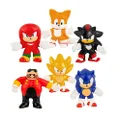 Heroes of Goo Jit Zu Minis Sonic 6 Pack - Collectible Stretchy Minis, 6 Stretchy Sonic Characters.