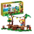 LEGO® Super Mario™ Dixie Kong’s Jungle Jam Expansion Set 71421 Collectible Building Toy Set;Featuring 2 Brick-Built Characters;Playset for Kids Aged 7 and Over to Combine with a Starter