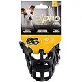 Zeus Alpha TPR Muzzle for Small Dogs, Comfort Fit Design Prevents Biting, Barking and Chewing, Black