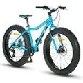 Progear Cracker Fat Tyre Bike, Light Blue, 26 inch
