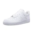 Nike Air Force 1 '07 Low Mens Basketball Shoes (Men's 12 Medium, White/White)