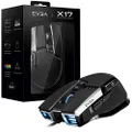 EVGA X17 Customizable Wired Gaming Mouse, Black