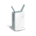 D-Link Australia E15 Eagle PRO AI AX1500 Mesh Wi-Fi Range Extender, Dual-Band WiFi 6 AX1500 WiFi Booster, MU-MIMO, WPA3 Security, Gigabit Ethernet, Smart LED, Compatible with Any Router, Sleek Design