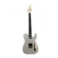 Wolf Guitars Australia T-Dawg White Right Hand Guitar with Wolf Hard Case, 25.5-Inch Scale Length