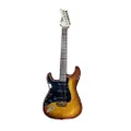Wolf Guitars Australia Wolfcaster Left Hand Guitar with Wolf Hard Case, 25.5-Inch Scale Length