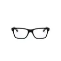Ray Ban Junior RY1536 Eyeglasses-3529 Top Black On Transparent-48mm