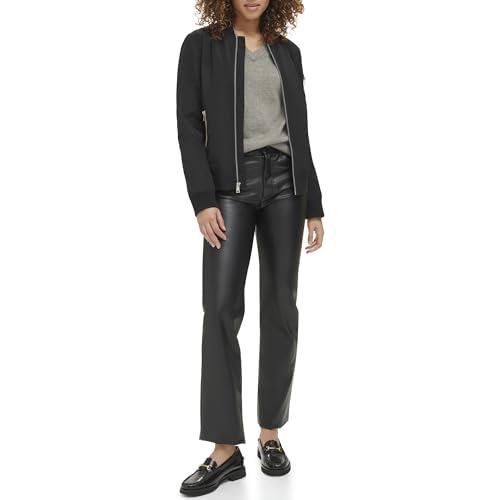 Levi's Women's Melanie Bomber Jacket (Standard & Plus Sizes), Dark Black, X-Small