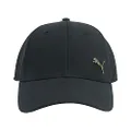 PUMA Evercat Stretch Fit Cap, Black/Gold, Large-X-Large