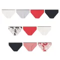 Hanes Womens Breathable Cotton Stretch Bikini 10-Pack