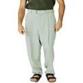 Justin Cassin Men's August Loose fit Trousers, Green Mist, Size 30