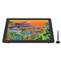 HUION KAMVAS 22 Plus Graphics Drawing Tablet with Screen Full-Laminated QD LCD Screen 140% s RGB Android Support Battery-Free Stylus 8192 Pen Pressure Tilt Adjustable Stand - 21.5inch