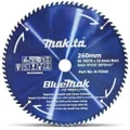 Makita Bluemak Tungsten Carbide Tipped Saw Blade, 260 mm x 25.4 mm x 80T