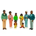 Miniland African Family Figures 8-Piece Set