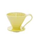 Cafec 1 Cup Flower Dripper, Yellow