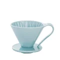 Cafec 1 Cup Flower Dripper, Blue