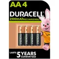 Duracell Recharge Ultra Type AA Battery, 2500mah, Pack of 4
