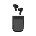 Urbanista Phoenix Solar Powered in-Ear Bluetooth Headphones Noise Cancelling, Hybrid ANC, Infinite Playtime, Multipoint Earbuds, Charging Case Wireless and Self-Charging with Light, Midnight Black