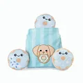 Hugsmart Puzzle Hunter Dog Toy Pooch Sweets Donuts 17.8x16x7cm