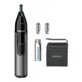 Nose Hair Trimmer, Series 3000 Nose, Ear and Eyebrow Trimmer Showerproof with Protective Guard System, Battery-Operated, No pulling Guaranteed - NT3650/16