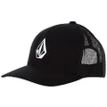 Volcom Men's Full Stone Cheese Trucker Hat, New Black, One Size