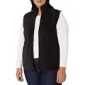 Amazon Essentials Women's Plus Size Classic-Fit Sleeveless Polar Soft Fleece Vest (Available in Plus Size), Black, 5X