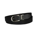 Calvin Klein Women's Two-in-One Reversible Dress Casual Belts for Jeans, Trousers and Dresses, Black/Brown Casual, Large
