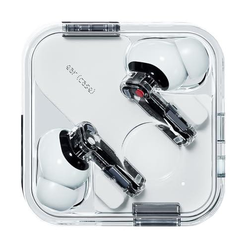Nothing Ear (2) Wireless Bluetooth Earphones White - ANC (Active Noise Cancelling) Headphones, Hi-Res Audio Certified, Dual Connection, Powerful 11.6 mm Driver