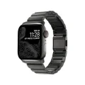 Nomad Steel Watchband for Apple Watch, Graphite Hardware, 41 mm
